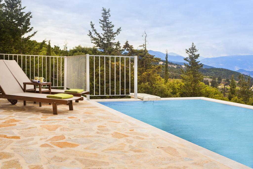 Magganos Sunset Villas Fiskardo Bagian luar foto